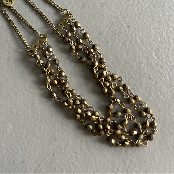 Libby Story Multi Strand Layered Short Necklace NWT - Picture 5 of 6